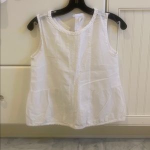 Crewcuts Girls cotton sleeveless blouse